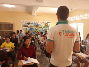 Bénéficiaire Enfants d'Asie en cours